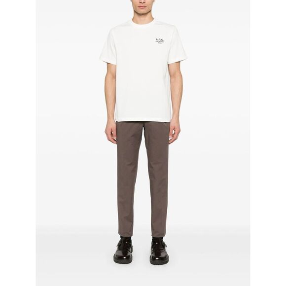 A.P.C. White T-Shirts & Vests - T-Shirts Men
